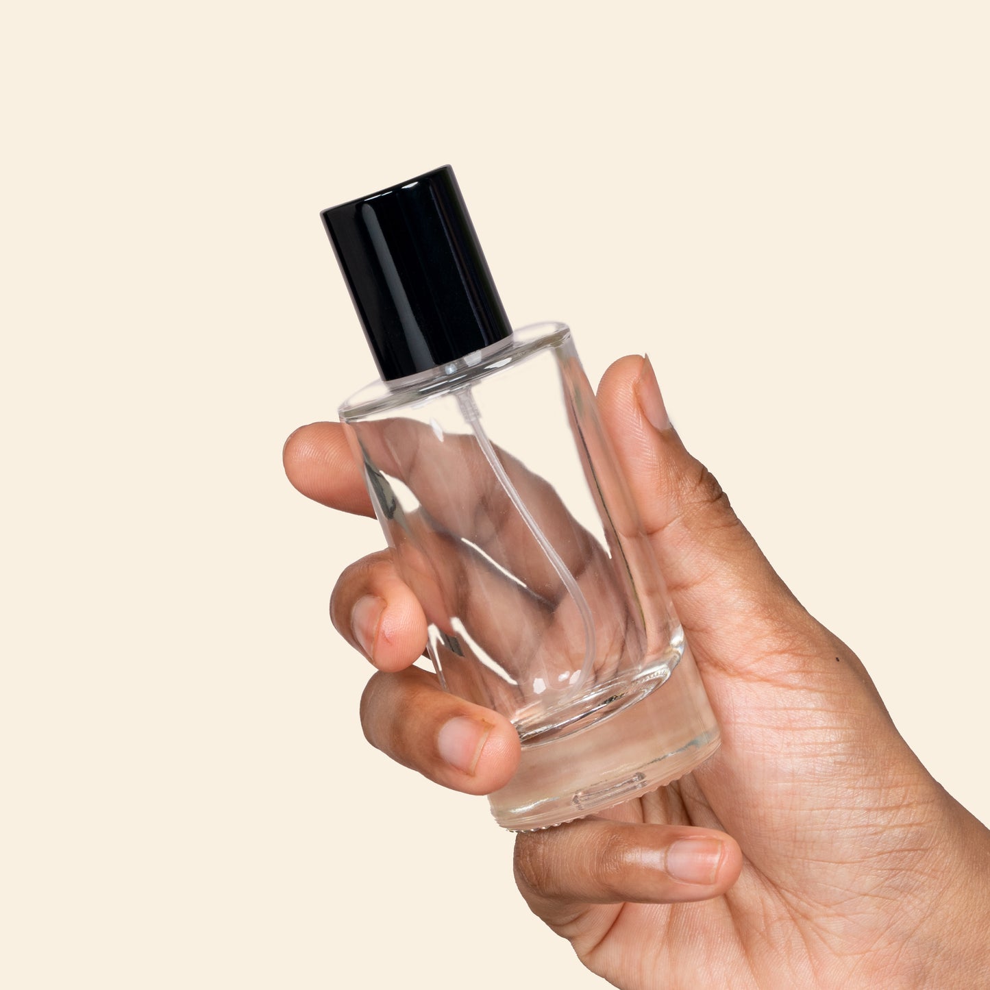 50ml Perfume Bottles Wholesale - Senso + Black Top, Bulk Empty Perfume Containers