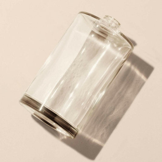 100ml/3.38oz Mango Round FEA 15 Thick Clear Flint Glass Perfume Bottle - Packamor