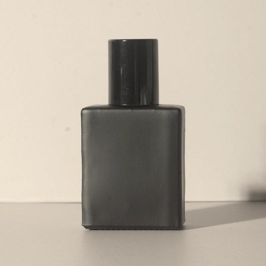 Black Perfume Bottles Wholesale - 30ml/1oz Victor + Black Top, Empty Perfume Bottles in Bulk - Custom Sets - Packamor