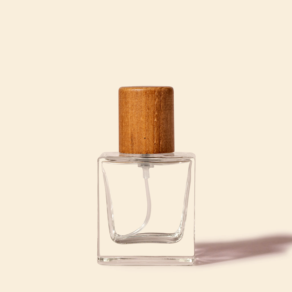 30ml Perfume Bottles Wholesale - Tokyo + Walnut Ash Wood Top, Bulk Empty Glass Bottles