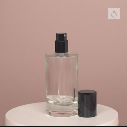 50ml Perfume Bottles Wholesale - Senso + Black Top, Bulk Empty Perfume Containers