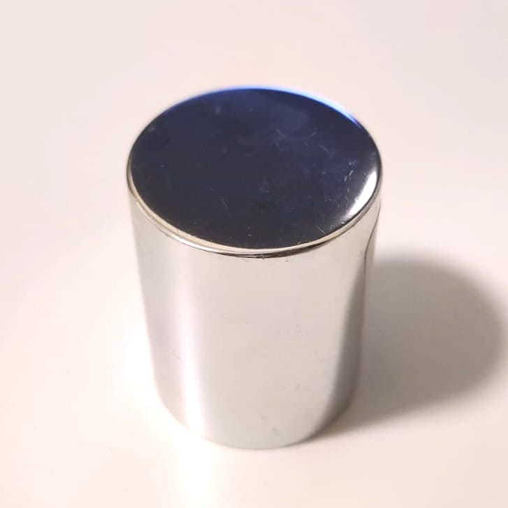 Wholesale Glossy Silver Perfume Cap Medium, Alumen FEA 15 - Packamor