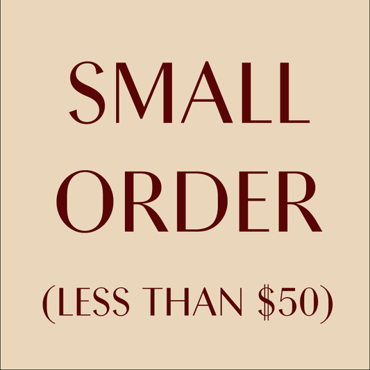 Small Order Fees (Less than $50)