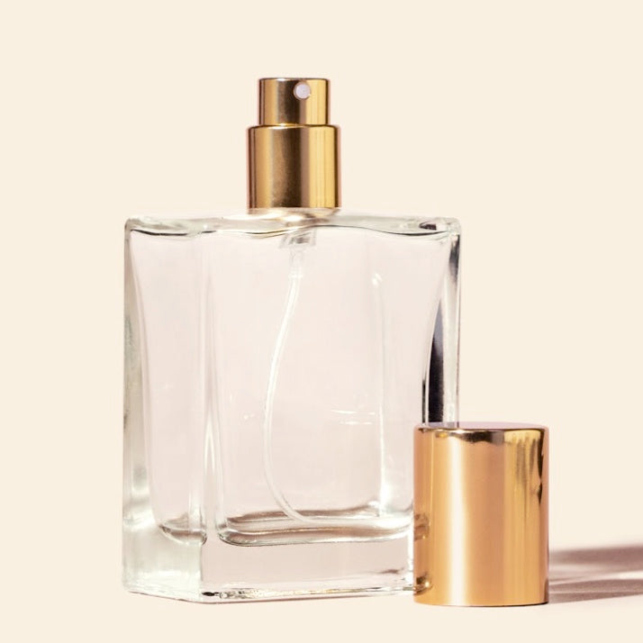 50ml Perfume Bottles Wholesale - Victor + Gold Top, Custom Glass Bottles in Bulk